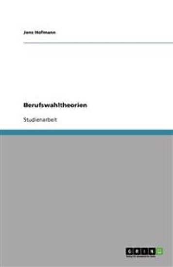 Berufswahltheorien