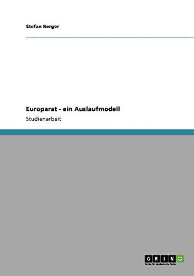 Europarat - ein Auslaufmodell