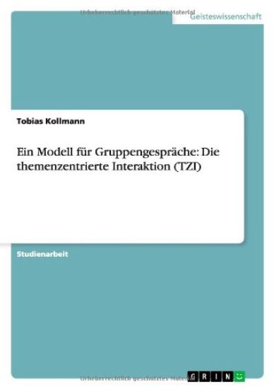 Ein Modell Fur Gruppengesprache