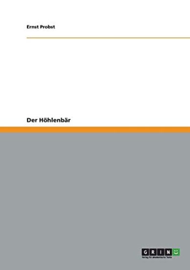 Der Höhlenbär