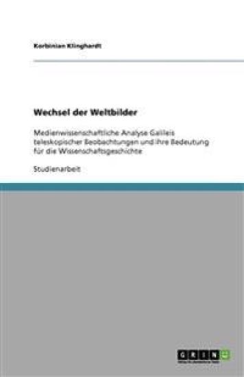 Wechsel der Weltbilder