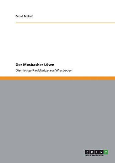 Der Mosbacher Löwe