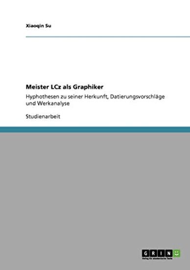 Meister LCz als Graphiker