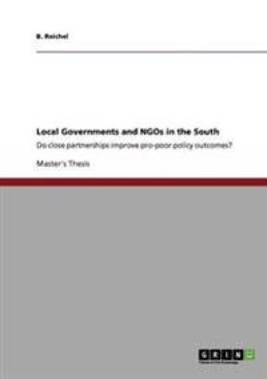 Local Governments and NGOs in the South