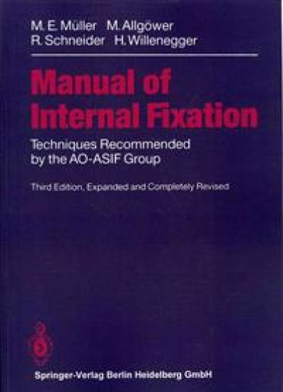 Manual of INTERNAL FIXATION