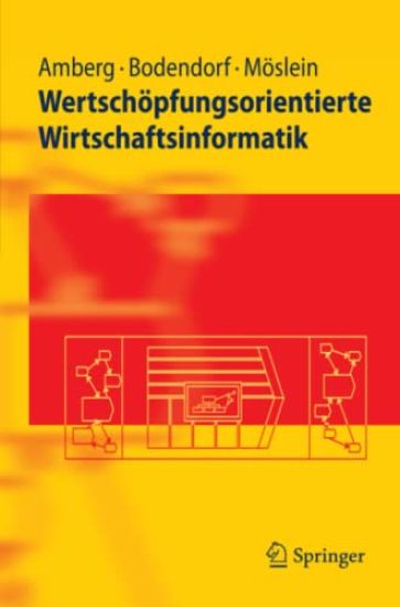 Wertschöpfungsorientierte Wirtschaftsinformatik – Michael Amberg, kirjan kansikuva