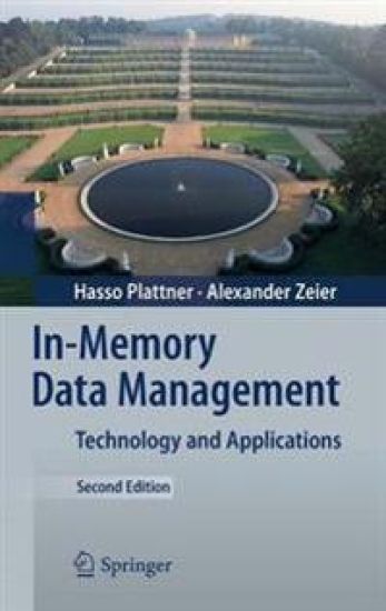 In-Memory Data Management – Hasso Plattner, kirjan kansikuva