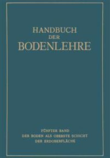 Der Boden als oberste Schicht der Erdoberfläche