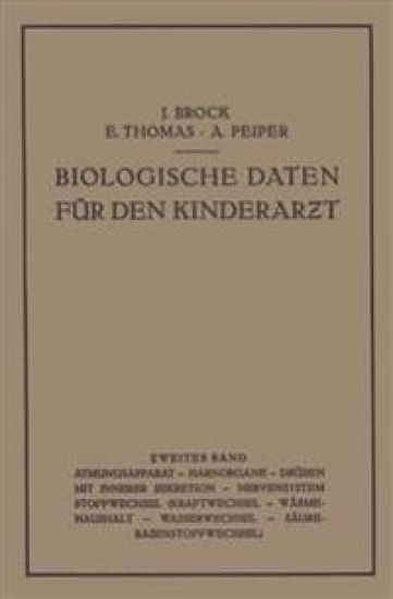 Biologische Daten für den Kinderarzt