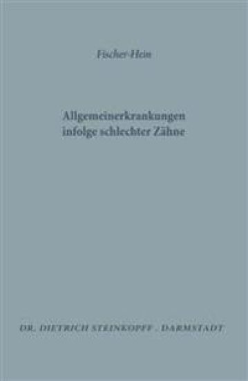 Allgemeinerkrankungen Infolge Schlechter Zähne