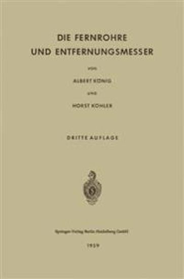 Die Fernrohre und Entfernungsmesser