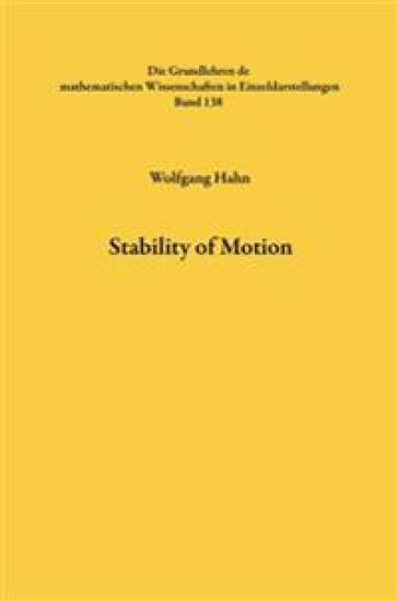 Stability of Motion
