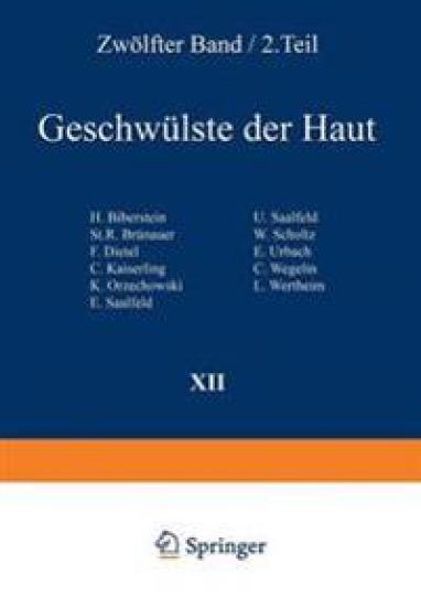 Geschwülste der Haut I