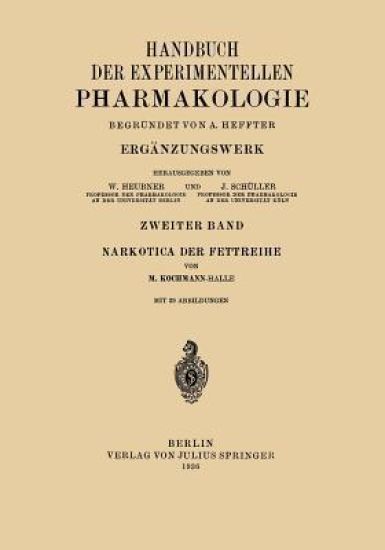 Narkotica der Fettreihe