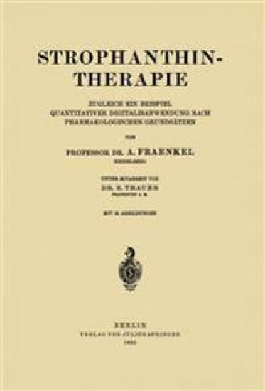 Strophanthintherapie
