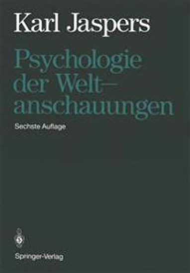 Psychologie der Weltanschauungen