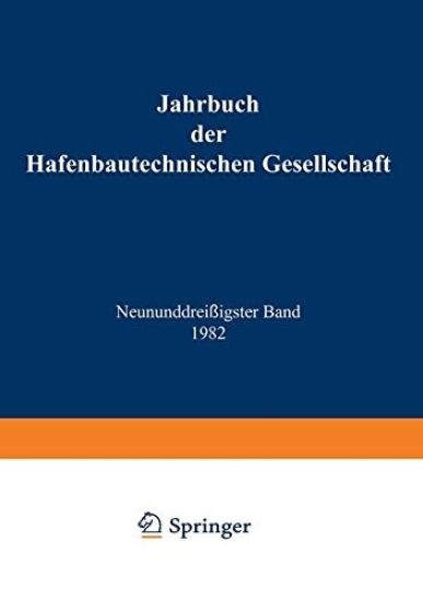 Jahrbuch Der Hafenbautechnischen Gesellschaft