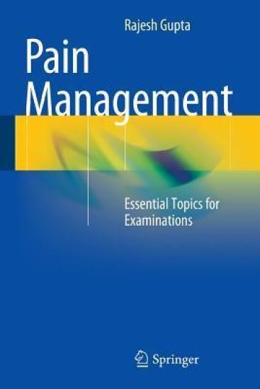 Pain Management – Rajesh Gupta, kirjan kansikuva