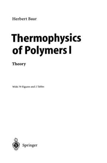 Thermophysics of Polymers I