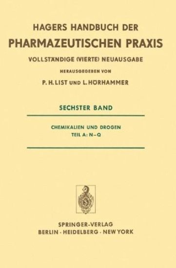 Chemikalien und Drogen Teil A: N-Q
