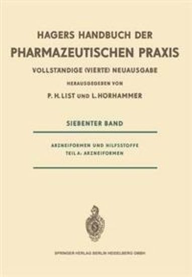 Arzneiformen und Hilfsstoffe