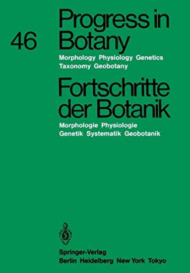 Progress in Botany / Fortschritte der Botanik