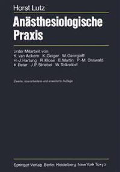 Anästhesiologische Praxis