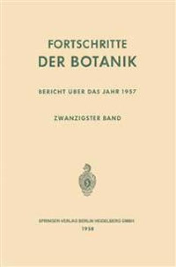 Fortschritte der Botanik