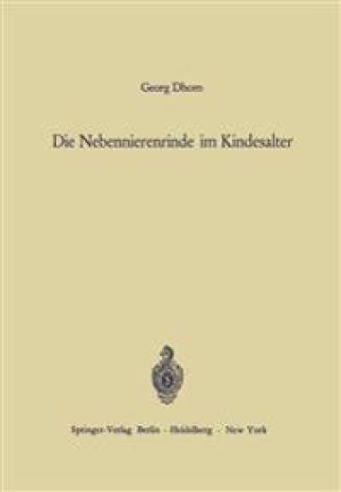 Die Nebennierenrinde im Kindesalter