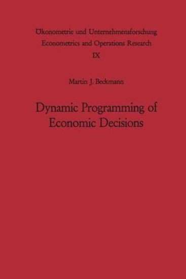 Dynamic Programming of Economic Decisions