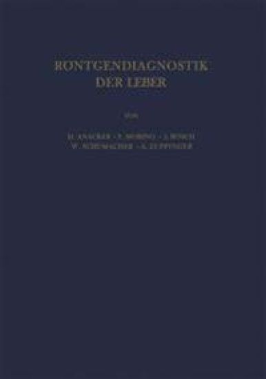 Röntgendiagnostik der Leber
