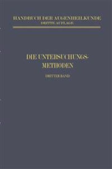Die Untersuchungsmethoden