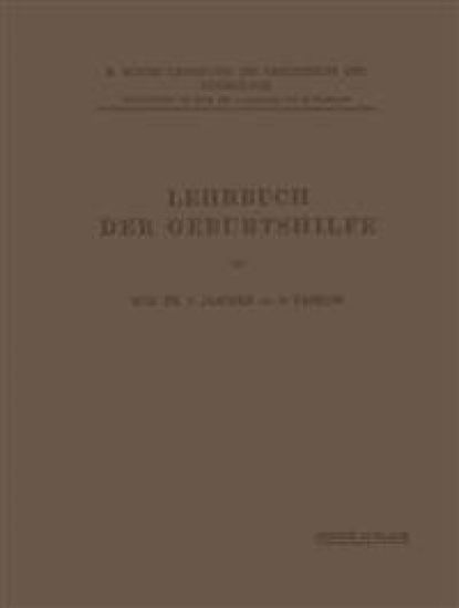 Lehrbuch der Geburtshilfe