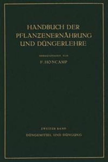 Düngemittel und Düngung