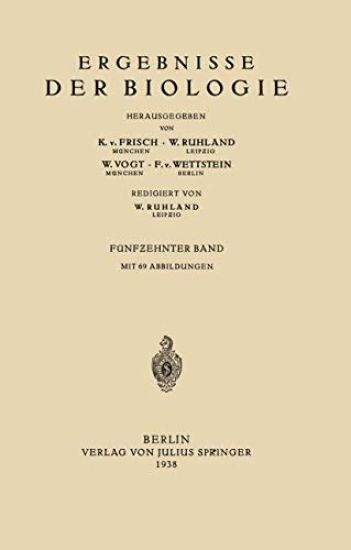 Ergebnisse der Biologie