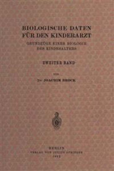 Biologische Daten für den Kinderarzt