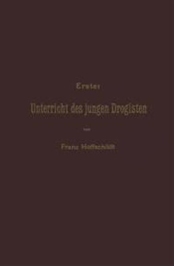 Erster Unterrieht des jungen Drogisten