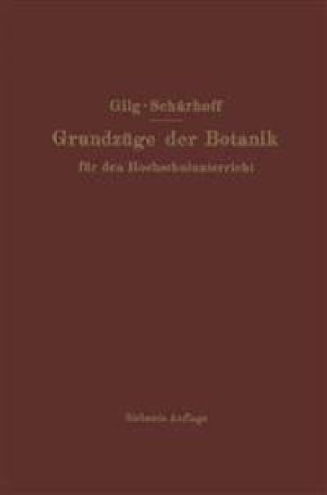 Grundzüge der Botanik