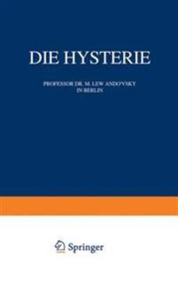 Die Hysterie