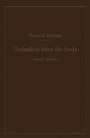 Gedanken über die Seele
