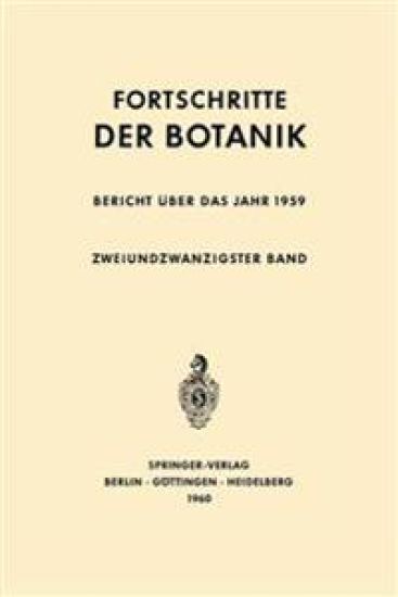 Bericht über das Jahr 1959