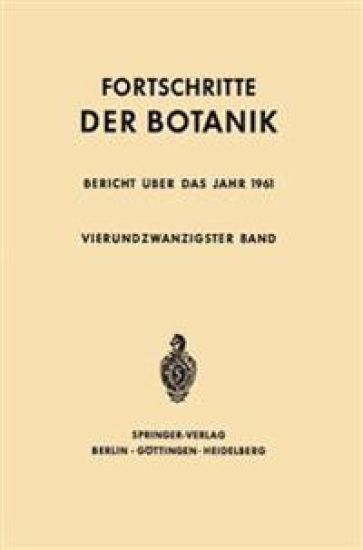 Fortschritte der Botanik