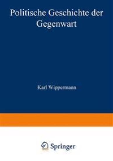Politische Geschichte der Gegenwart