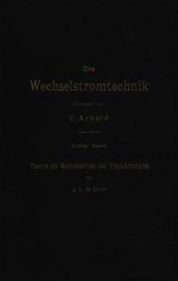 Theorie der Wechselströme und Transformatoren