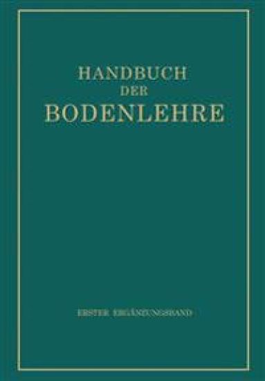 Handbuch der Bodenlehre