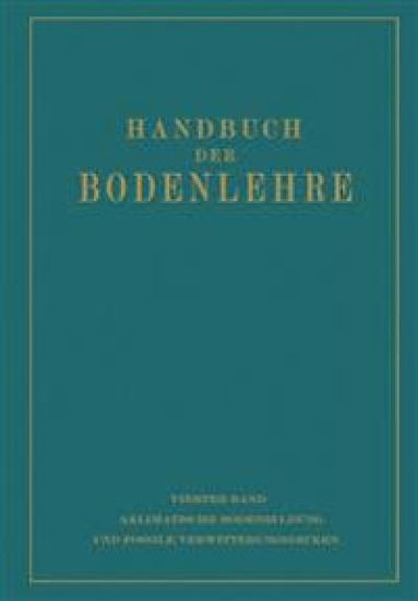 Aklimatische Bodenbildung und Fossile Verwitterungsdecken