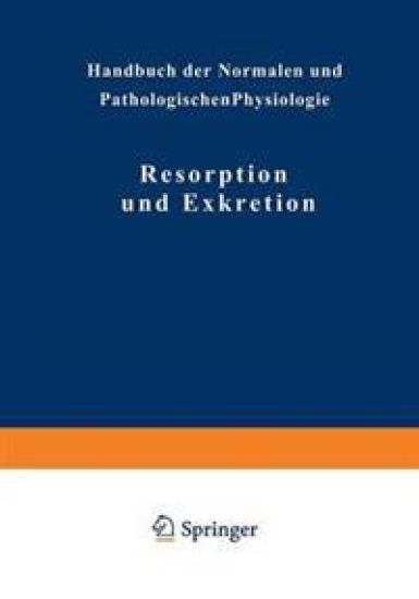 Resorption und Exkretion