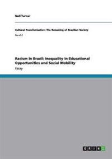 Racism in Brazil – Neil Turner, kirjan kansikuva