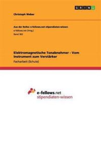 Elektromagnetische Tonabnehmer - Vom Instrument zum Verstärker