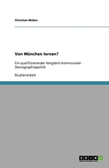 Von Munchen lernen?